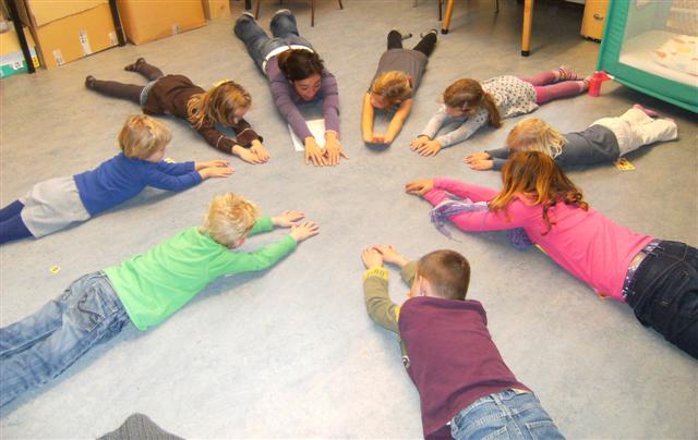 Yoga voor de buitenschoolse opvang