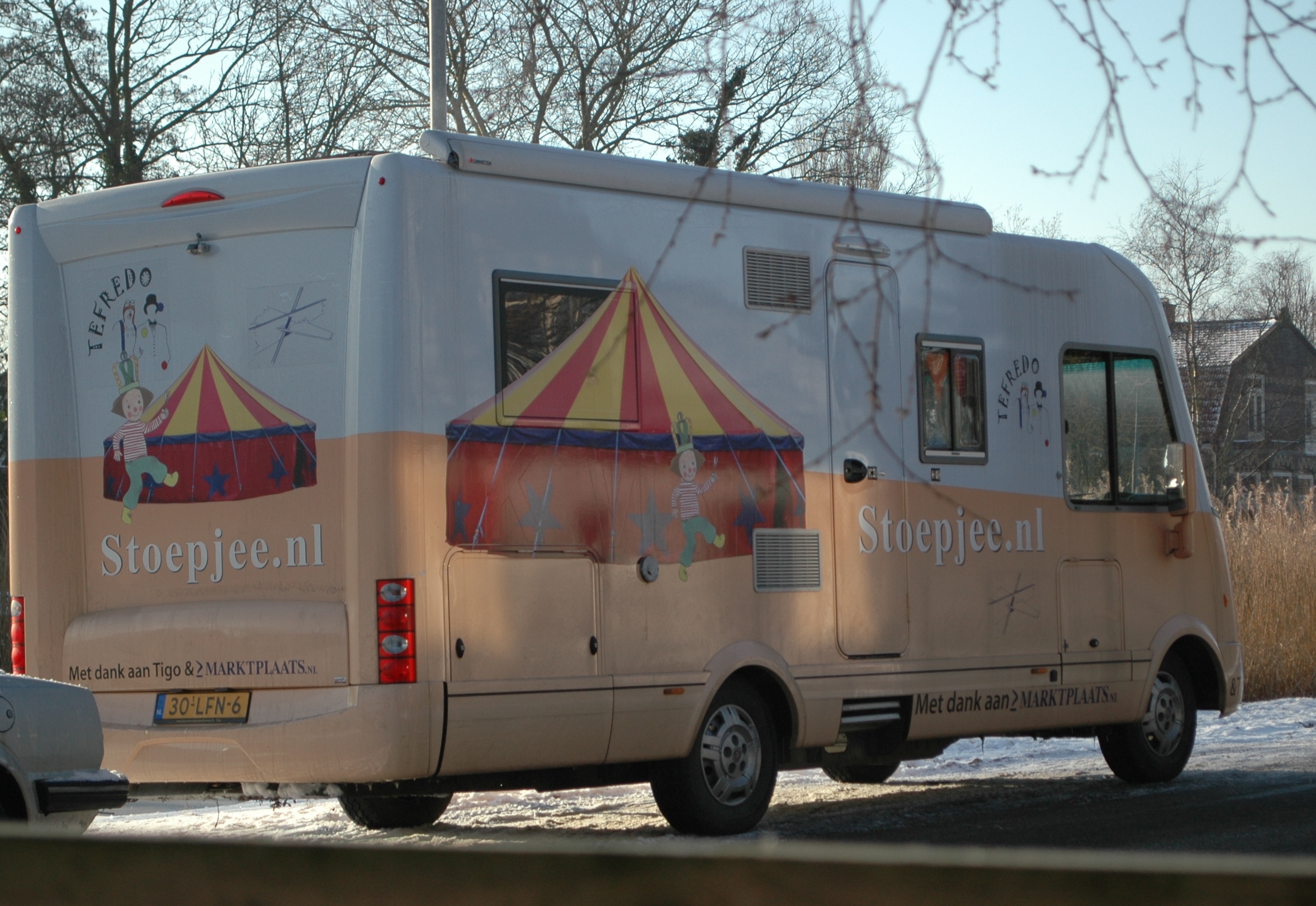 Voorleescamper bij Hoi Pipeloi