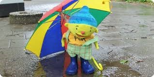 puk in de regen