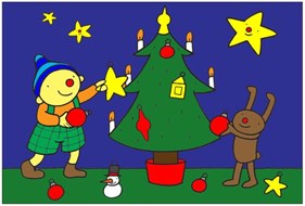 puk en de kerstboom
