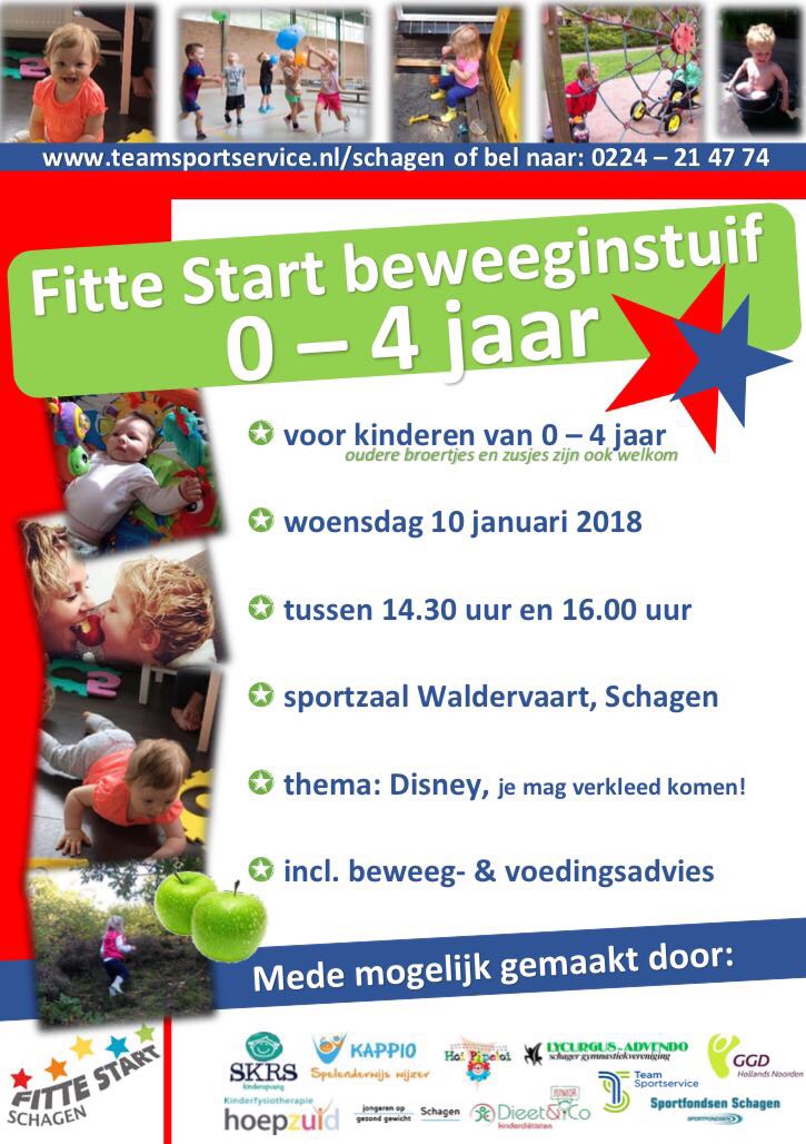 Fitte start beweeginstuif 10 januari 2018