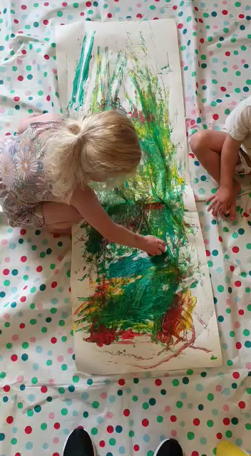 Behang voor de huishoek