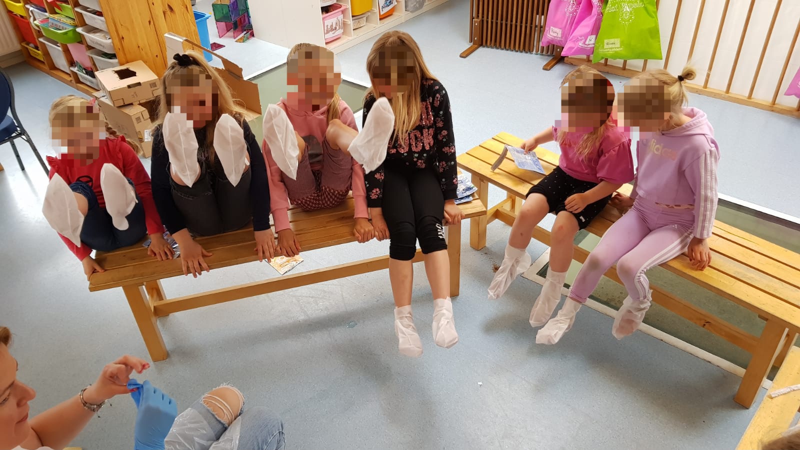 Een bezoek van de pedicure 