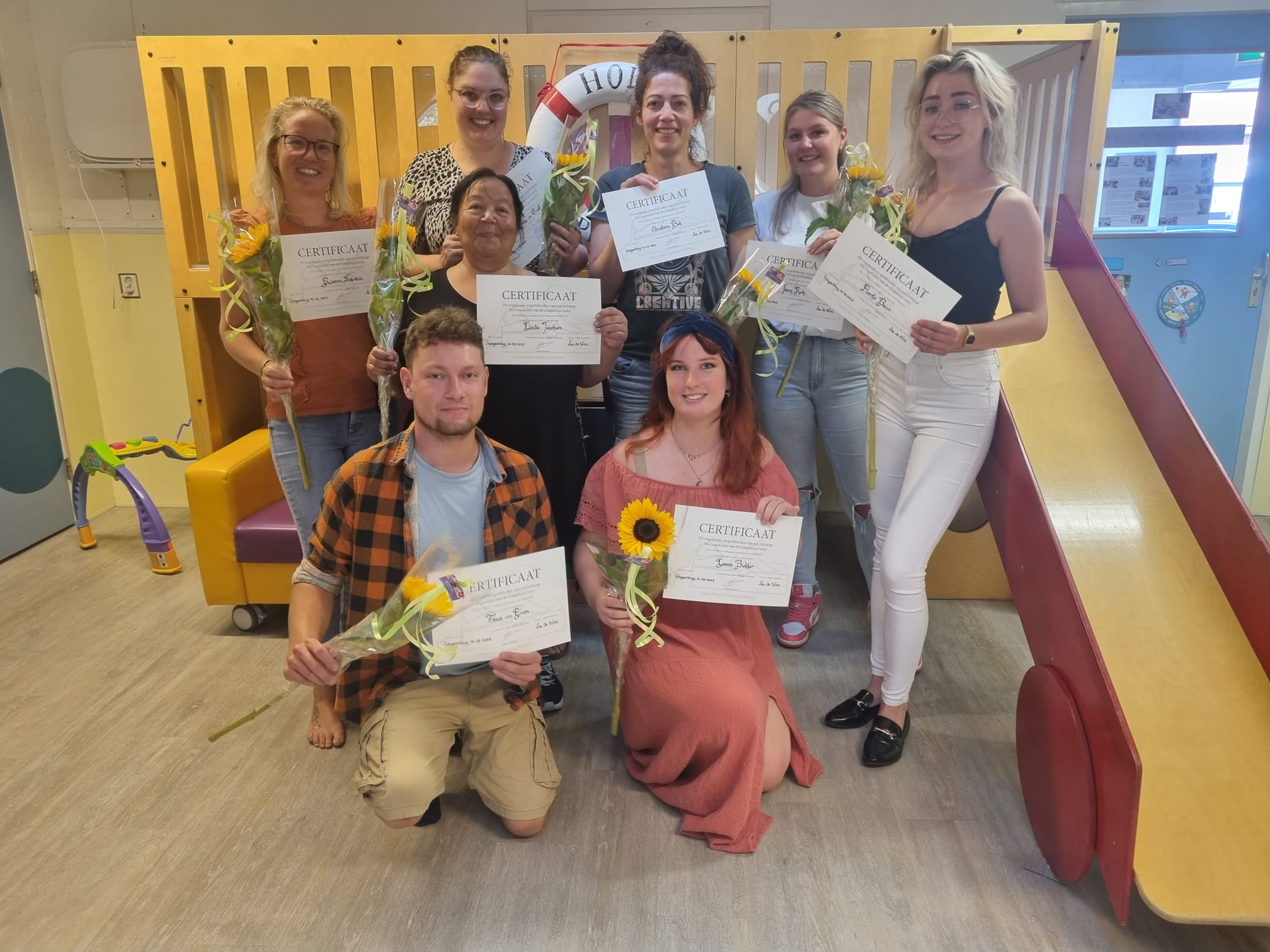 Baby certificaat behaald!