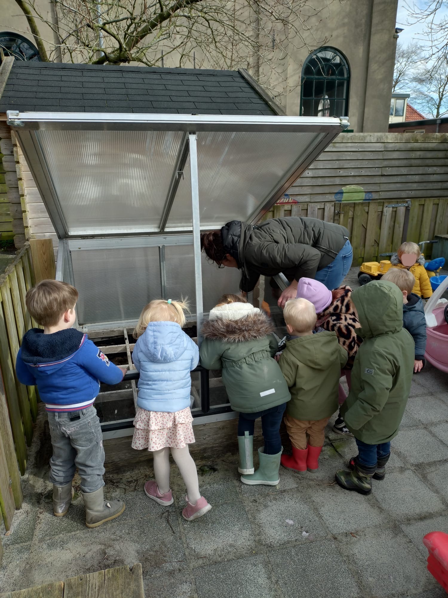 De moestuin is geopend!