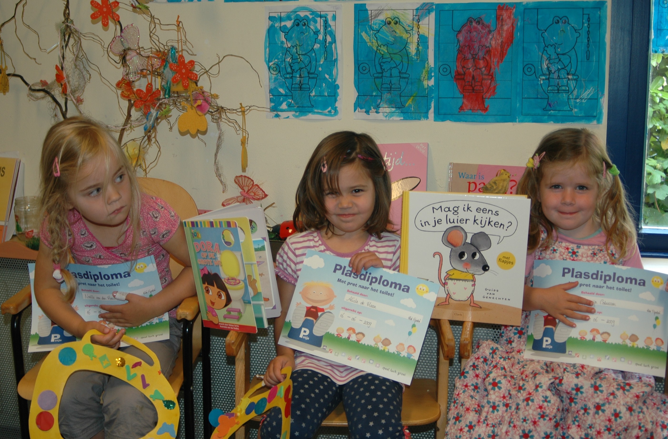 Eerste plasdiploma’s uitgereikt bij Hoi Pipeloi